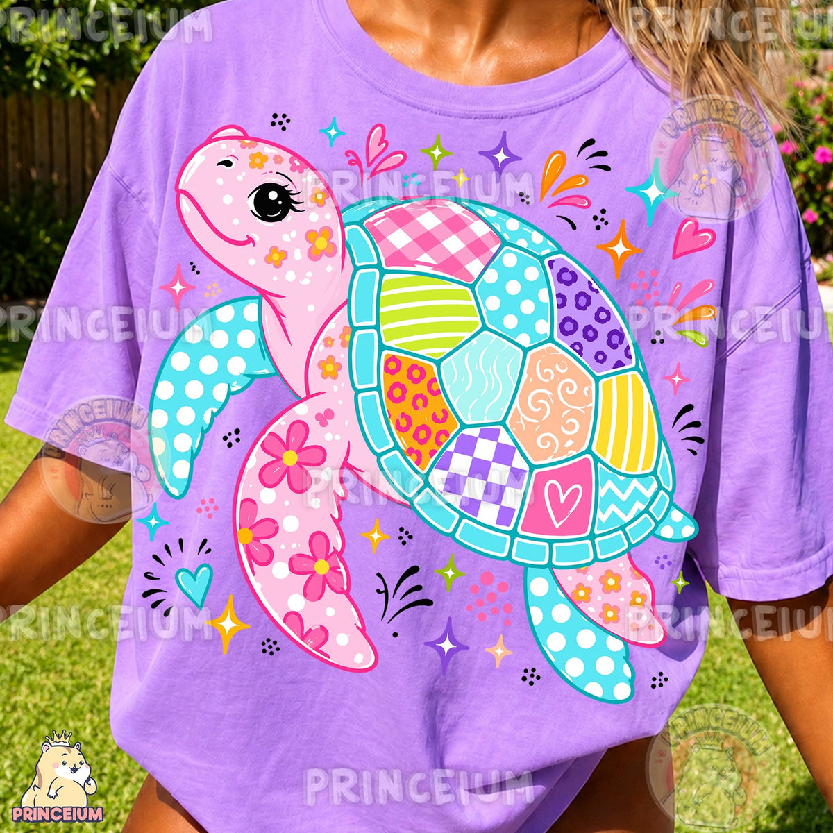 Patchwork Sea Turtle