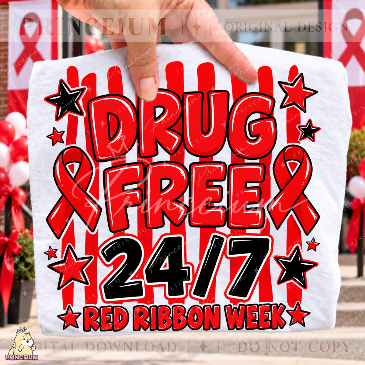 Drug Free 24/7 Red Ribbon Week
