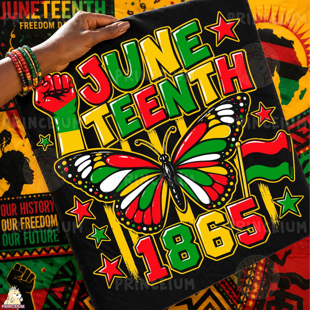 Juneteenth 1865 Butterfly