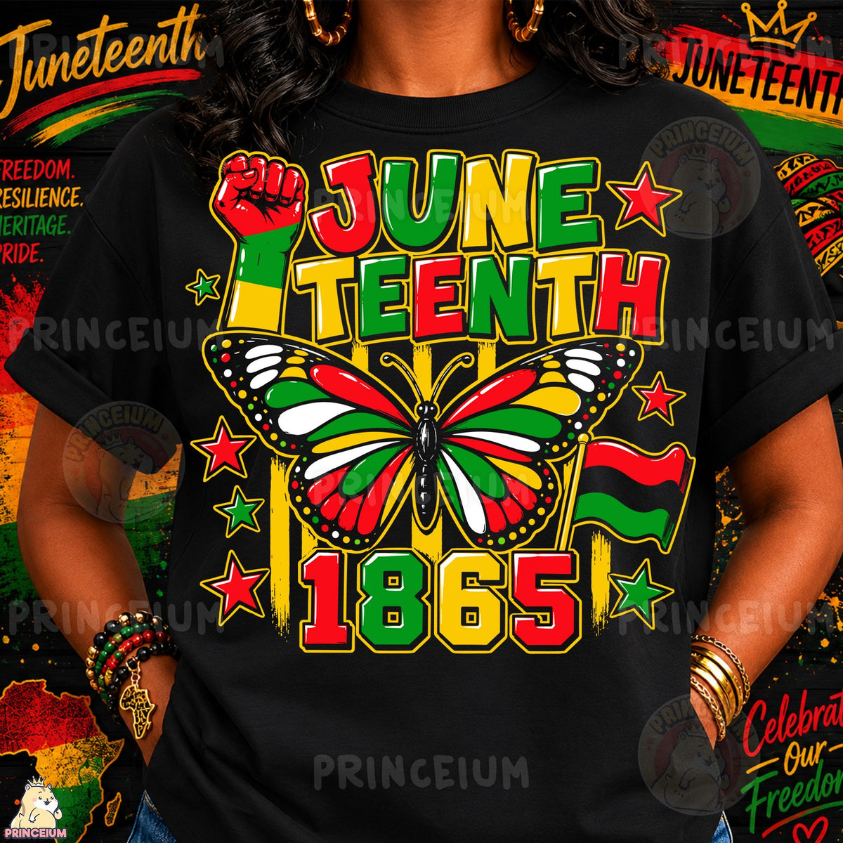 Juneteenth 1865 Butterfly