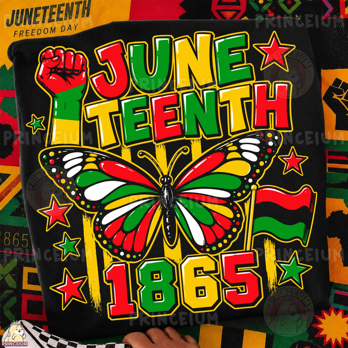 Juneteenth 1865 Butterfly