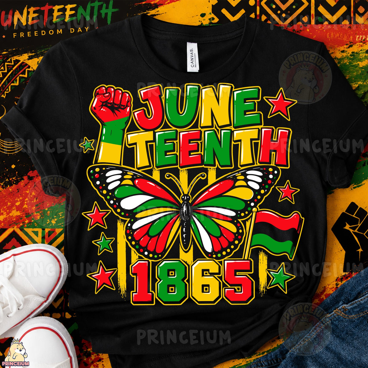 Juneteenth 1865 Butterfly