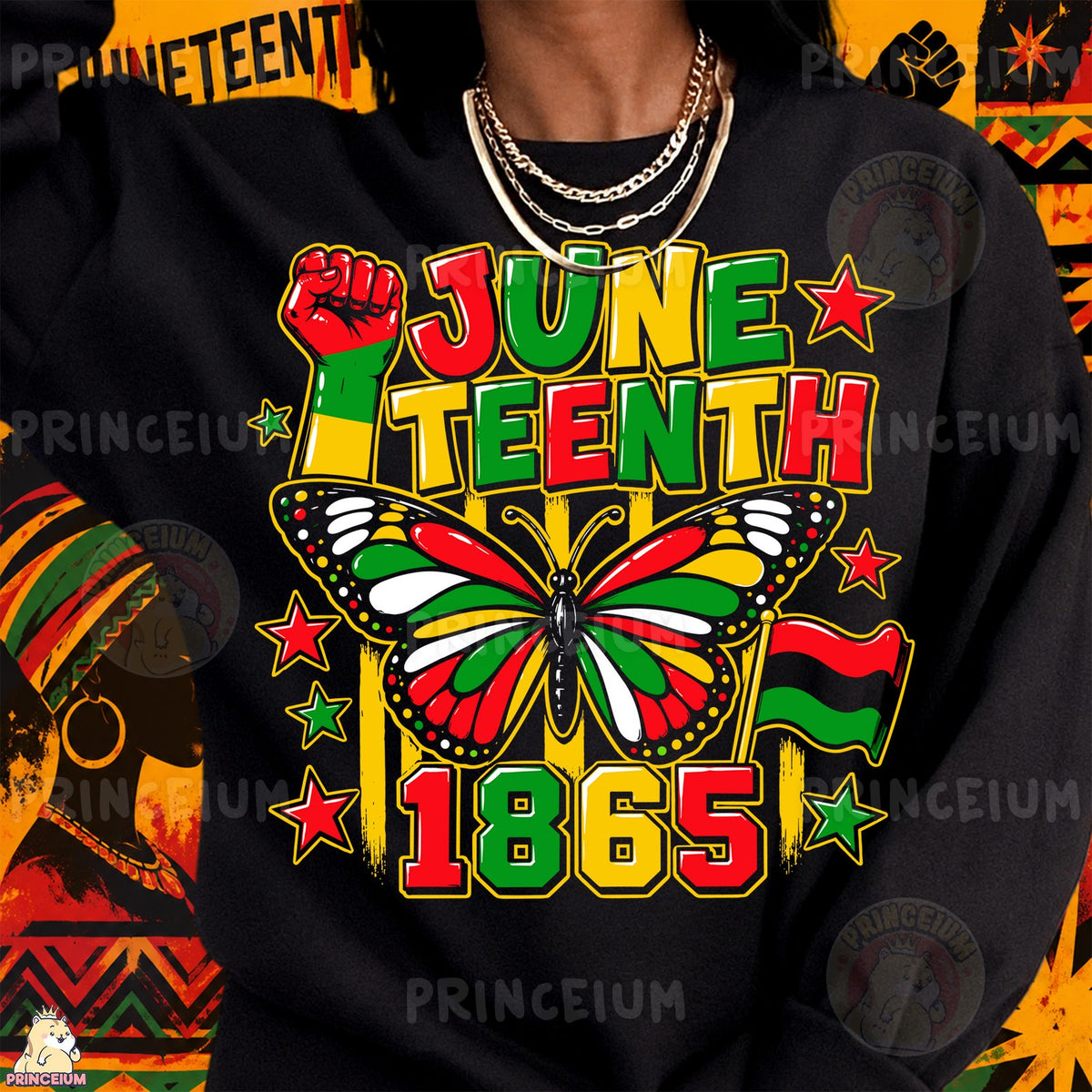 Juneteenth 1865 Butterfly
