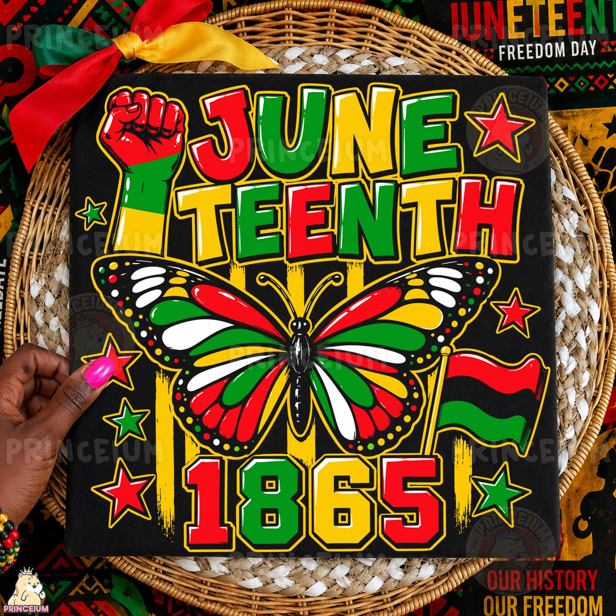 Juneteenth 1865 Butterfly