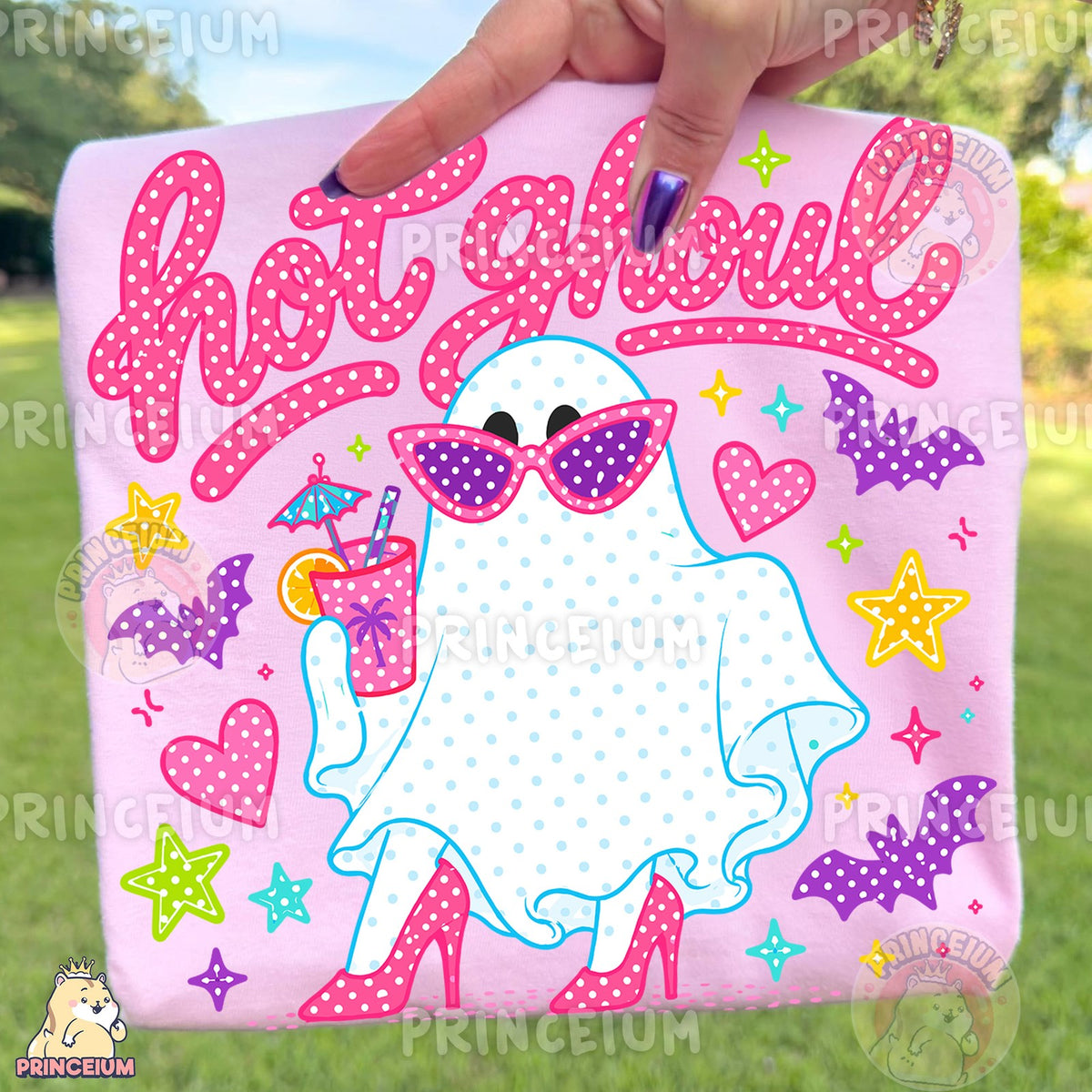 Hot Ghoul Retro Ghost