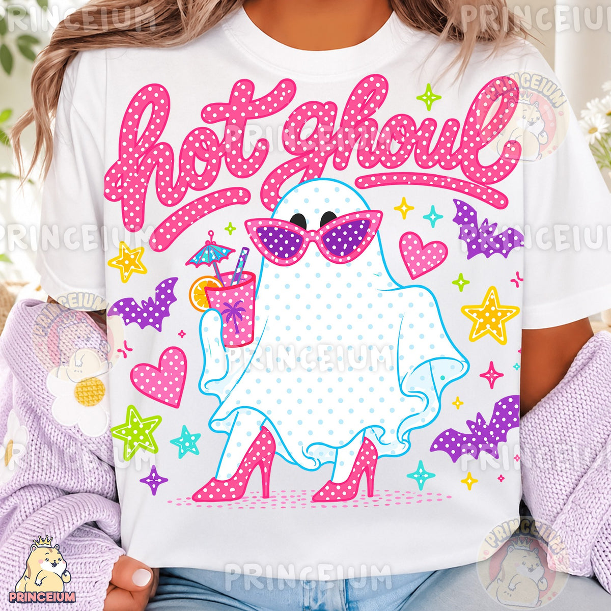 Hot Ghoul Retro Ghost