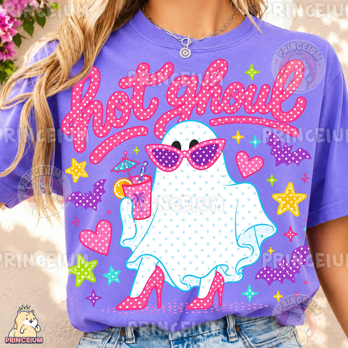 Hot Ghoul Retro Ghost