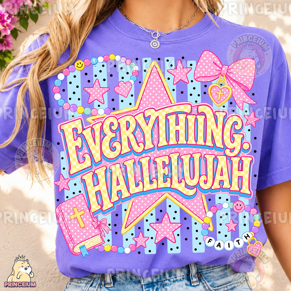 Everything Hallelujah Sublimation Design PNG Christian Faith Bible Digital Download NEW26