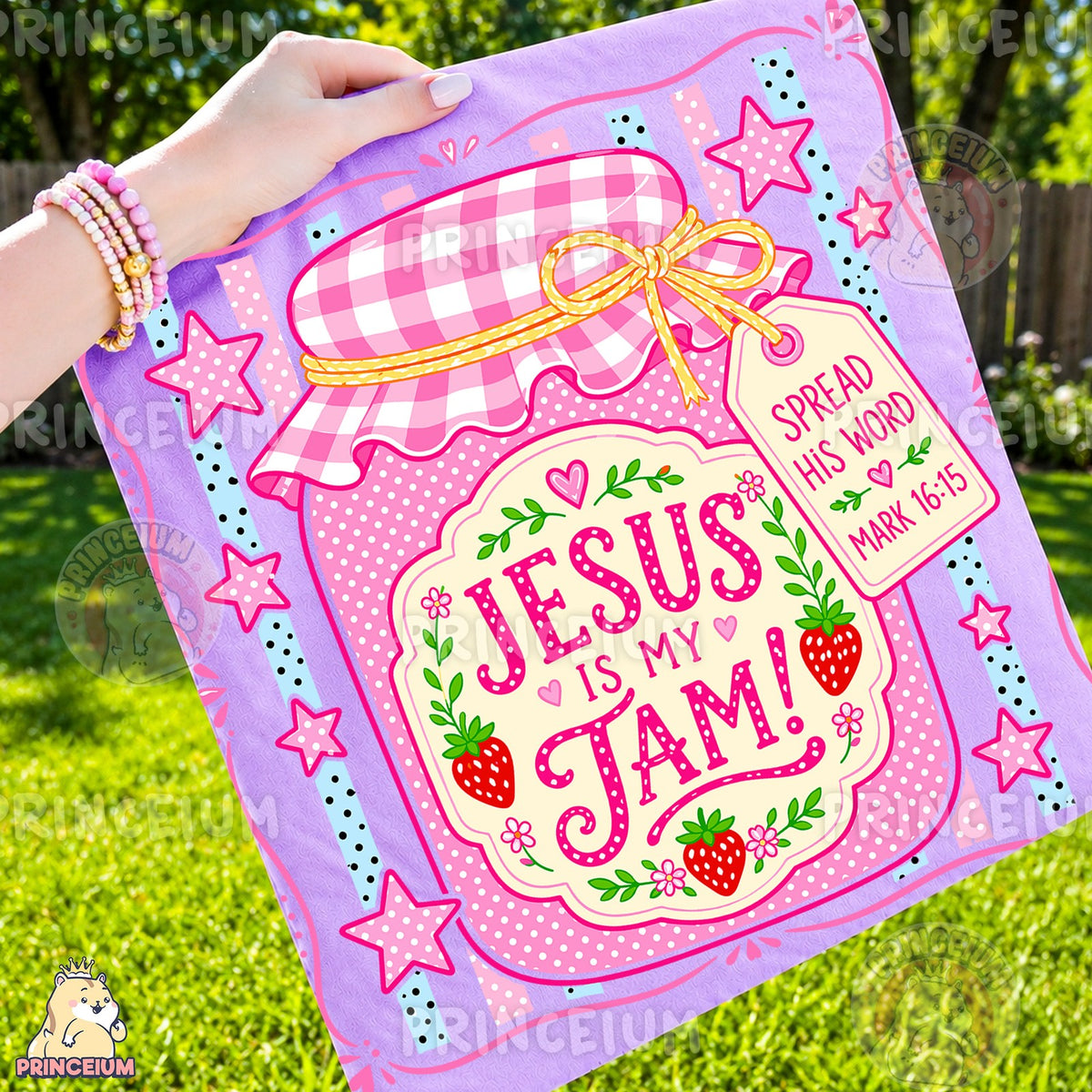 Jesus Is My Jam Strawberry Jar