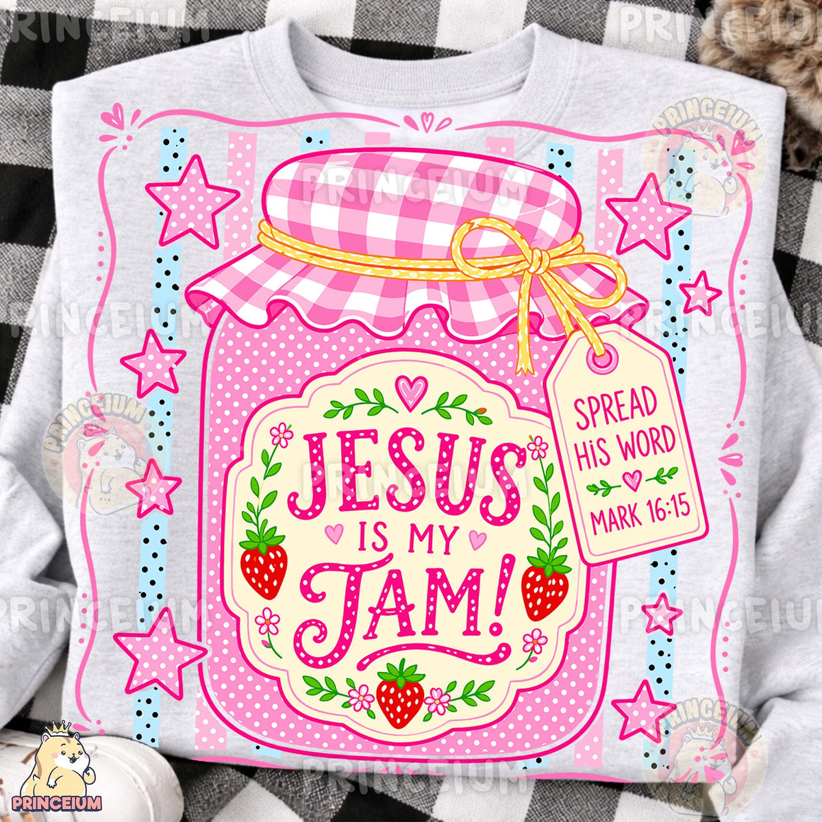 Jesus Is My Jam Strawberry Jar