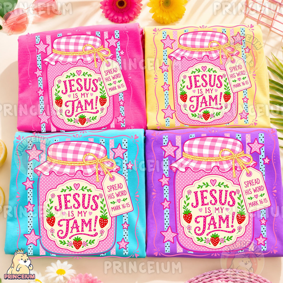 Jesus Is My Jam Strawberry Jar