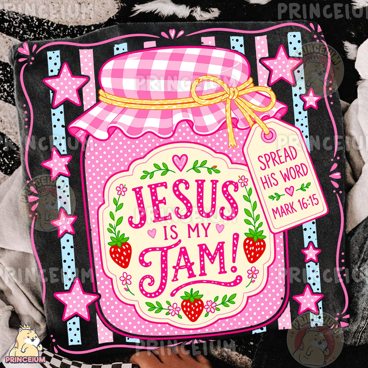 Jesus Is My Jam Strawberry Jar