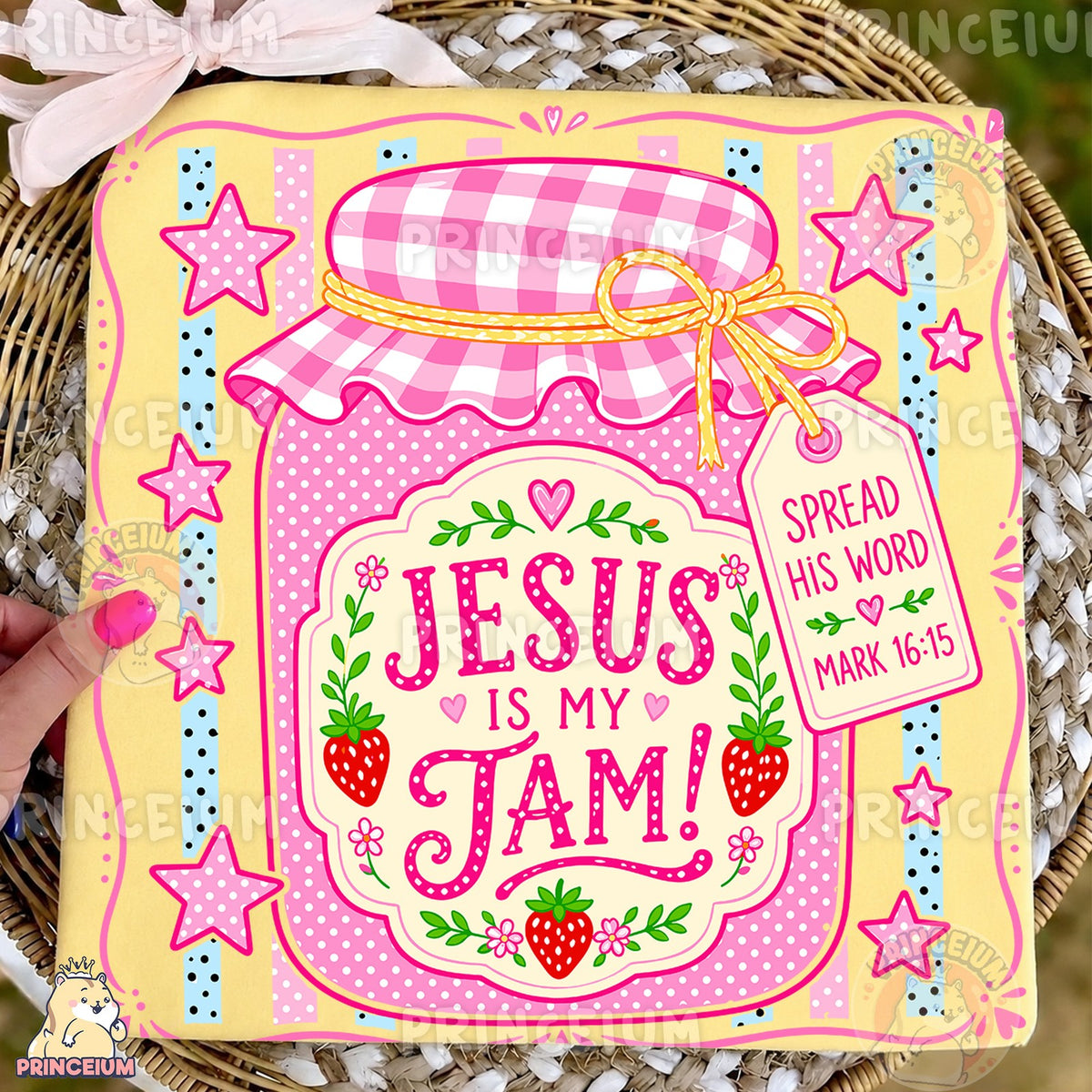 Jesus Is My Jam Strawberry Jar
