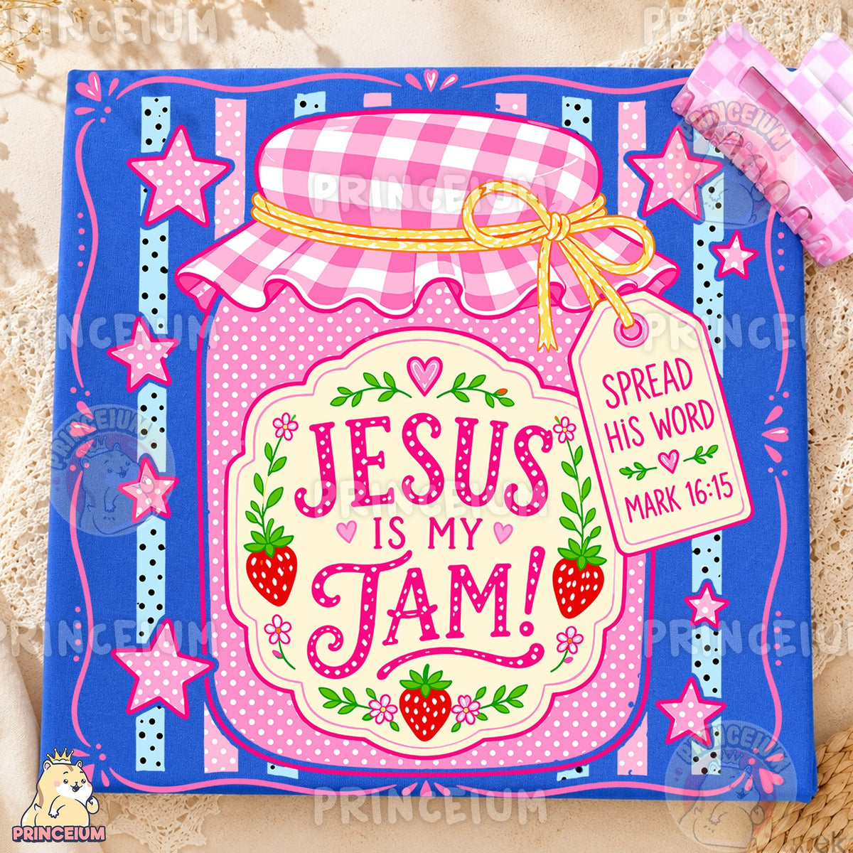 Jesus Is My Jam Strawberry Jar