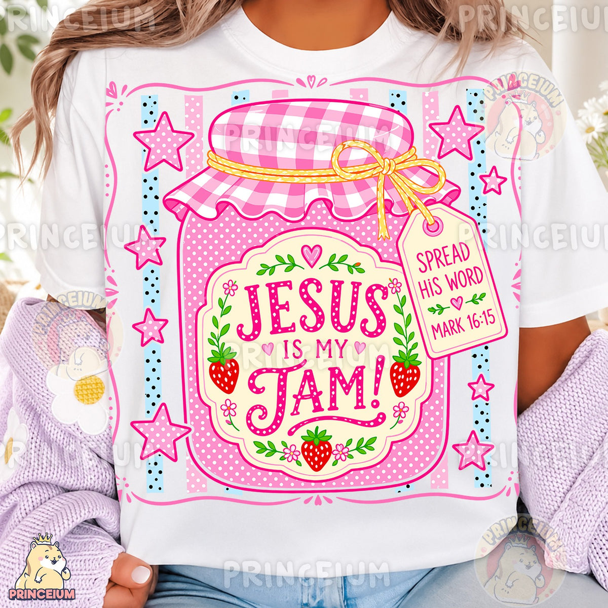 Jesus Is My Jam Strawberry Jar
