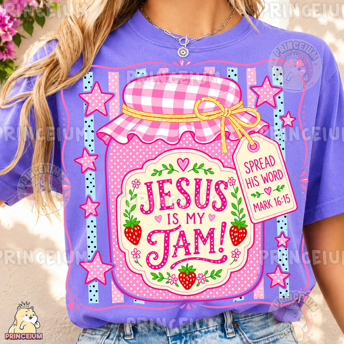 Jesus Is My Jam Strawberry Jar