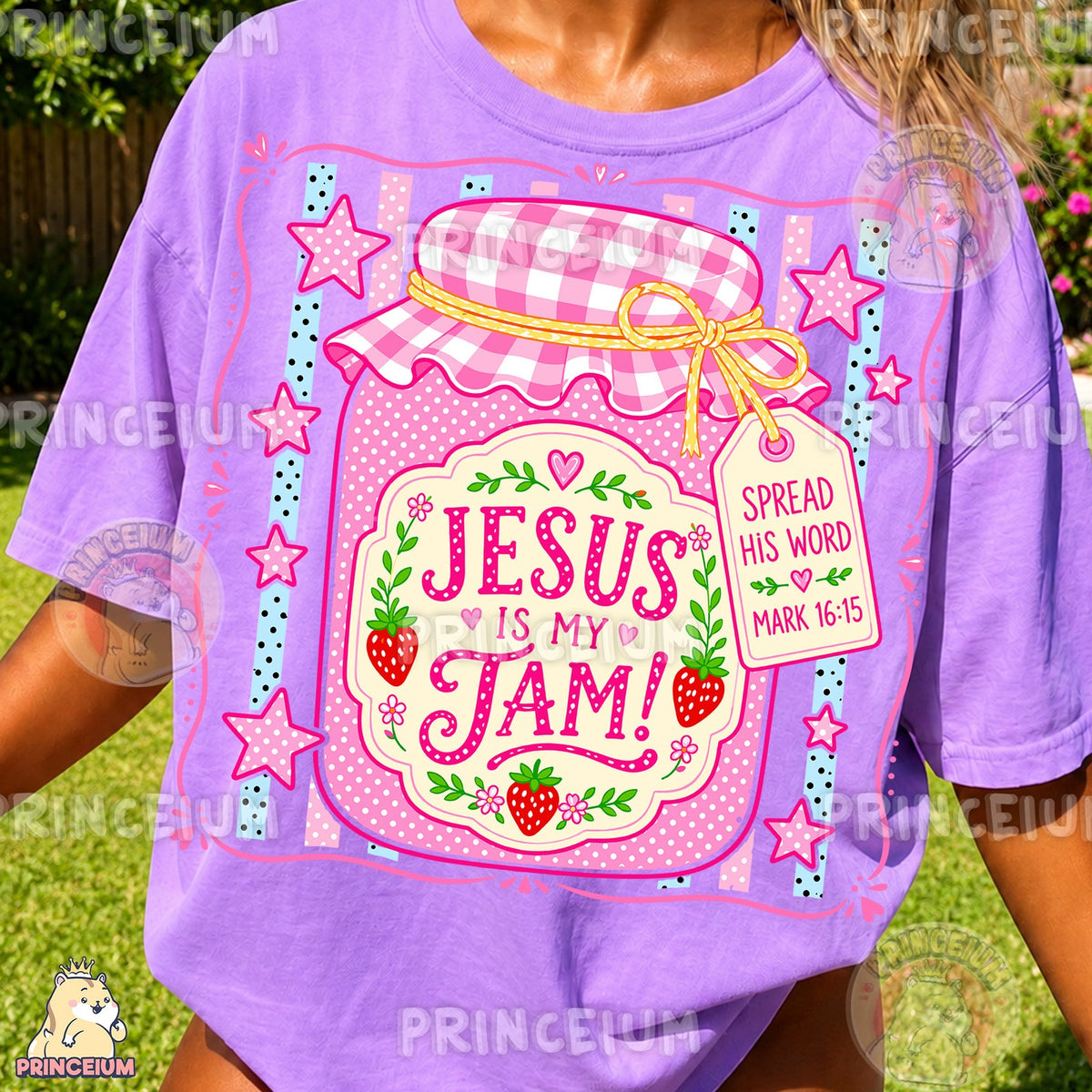 Jesus Is My Jam Strawberry Jar