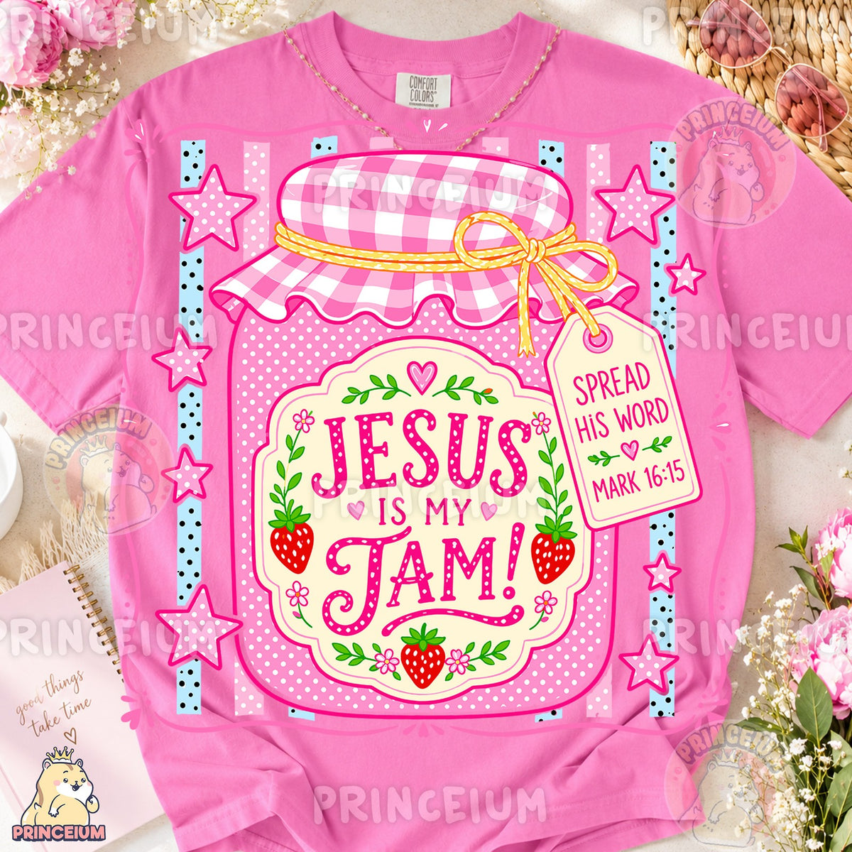 Jesus Is My Jam Strawberry Jar