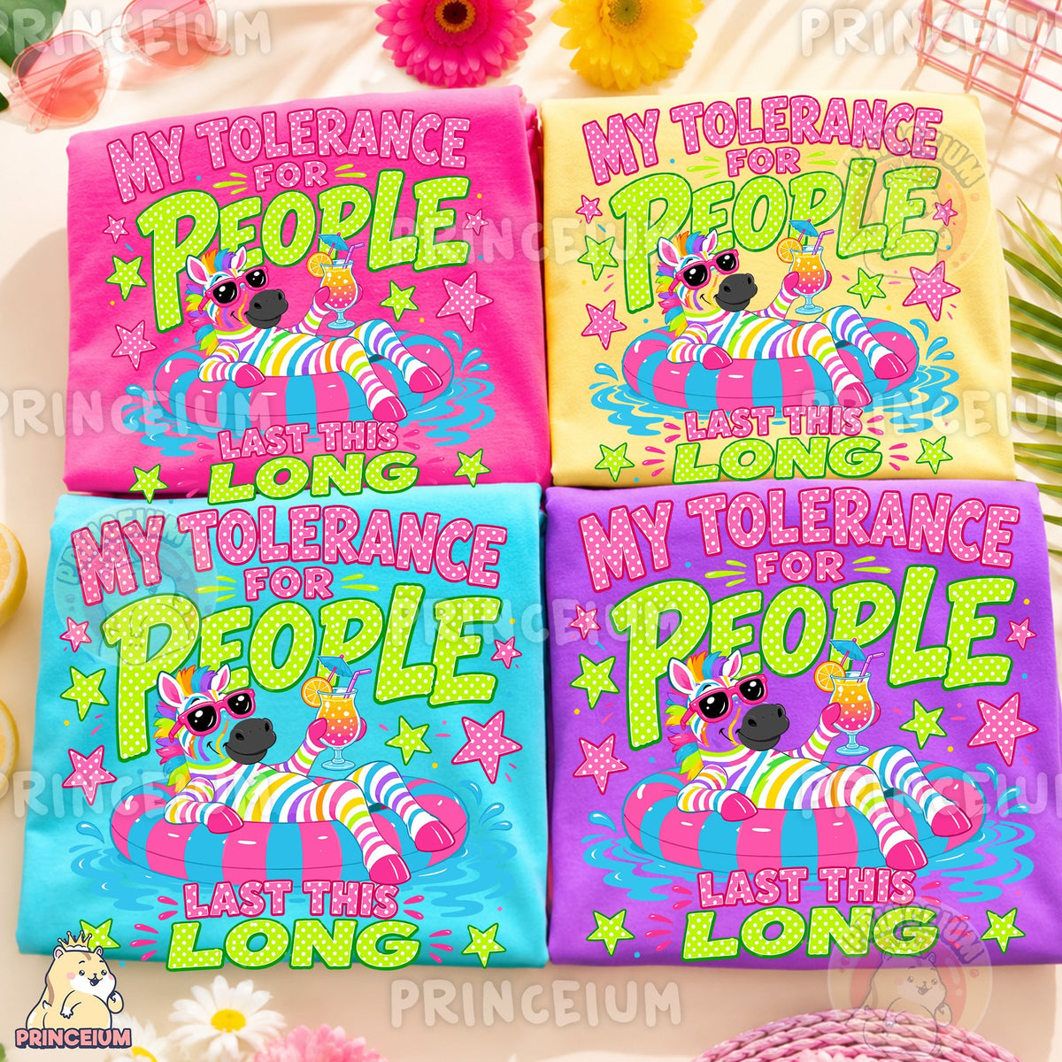 My Tolerance for People Zebra