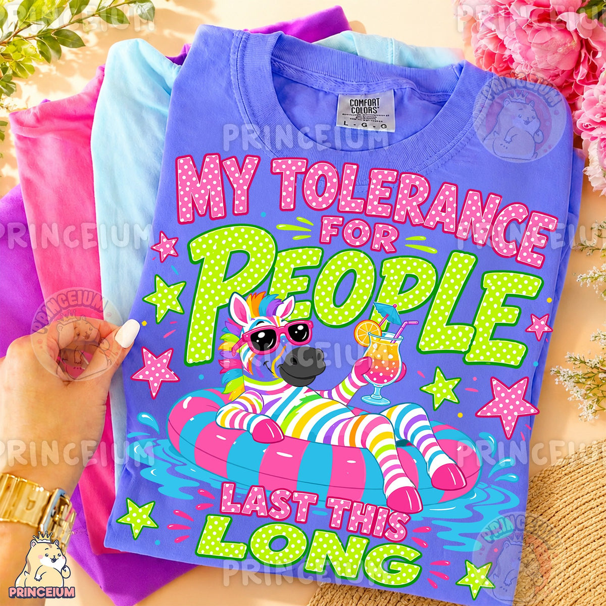 My Tolerance for People Zebra