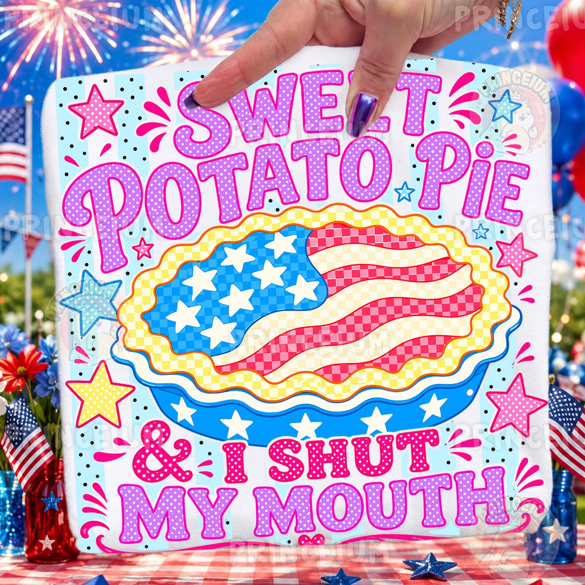 Sweet Potato Pie 4th of July