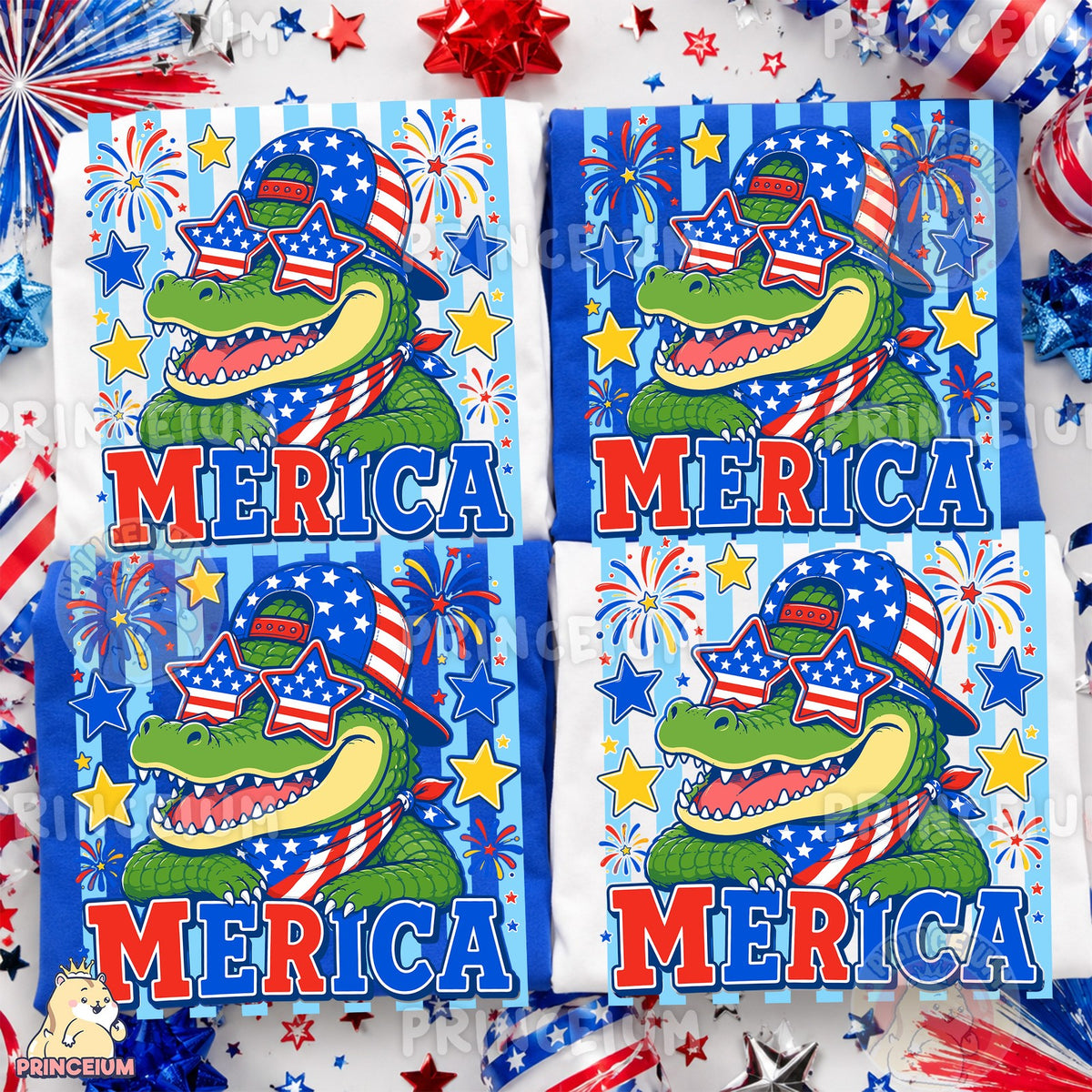 Merica Patriotic Gator