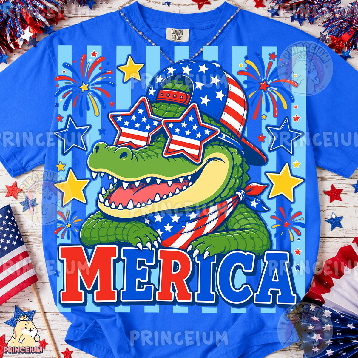 Merica Patriotic Gator