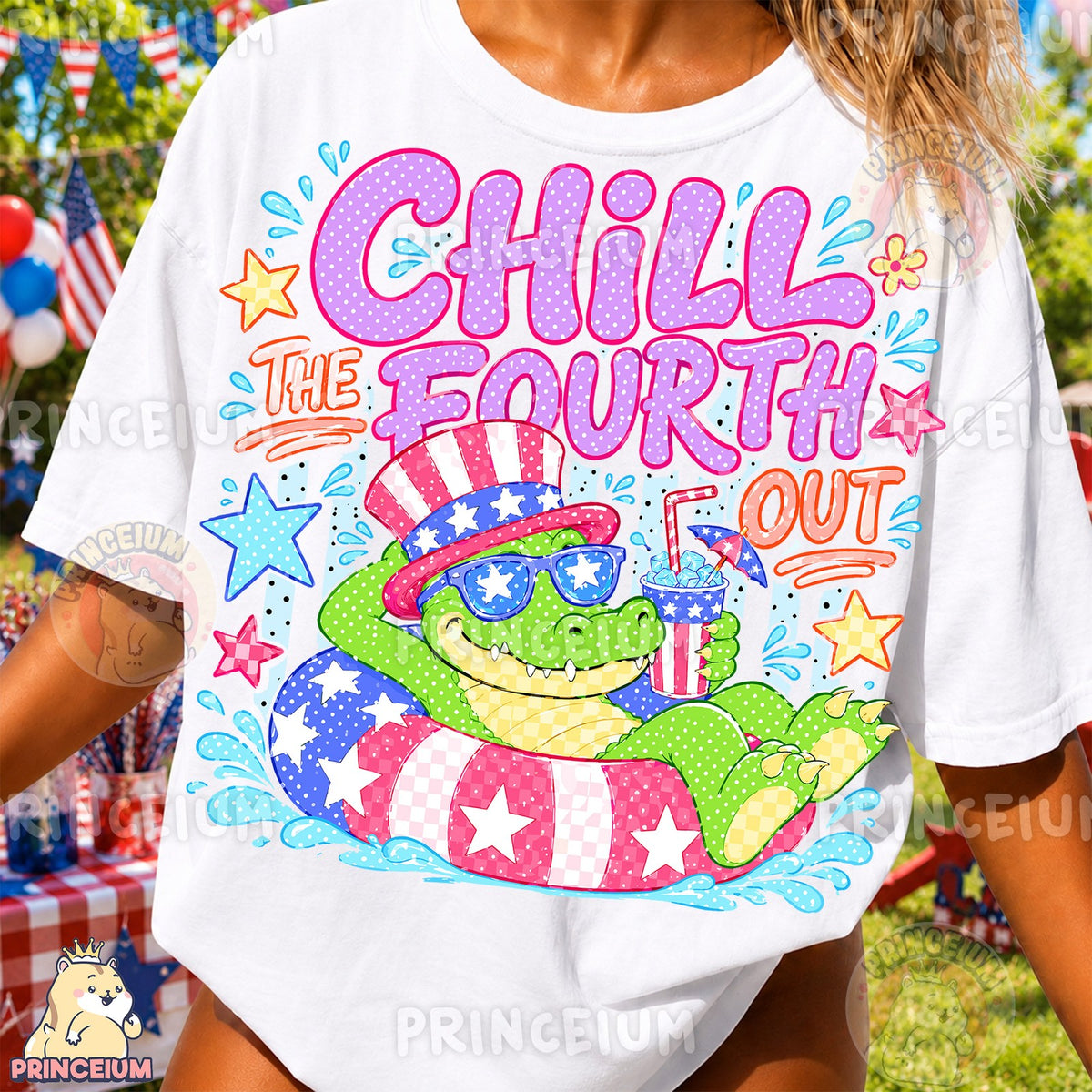 Chill The Fourth Out Gator