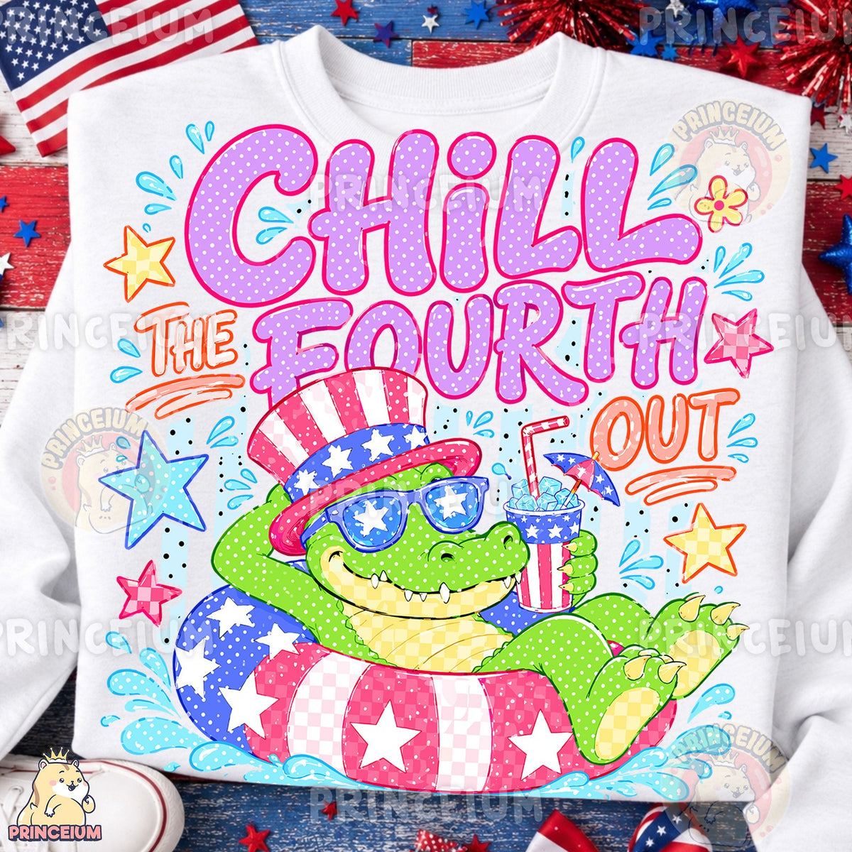 Chill The Fourth Out Gator