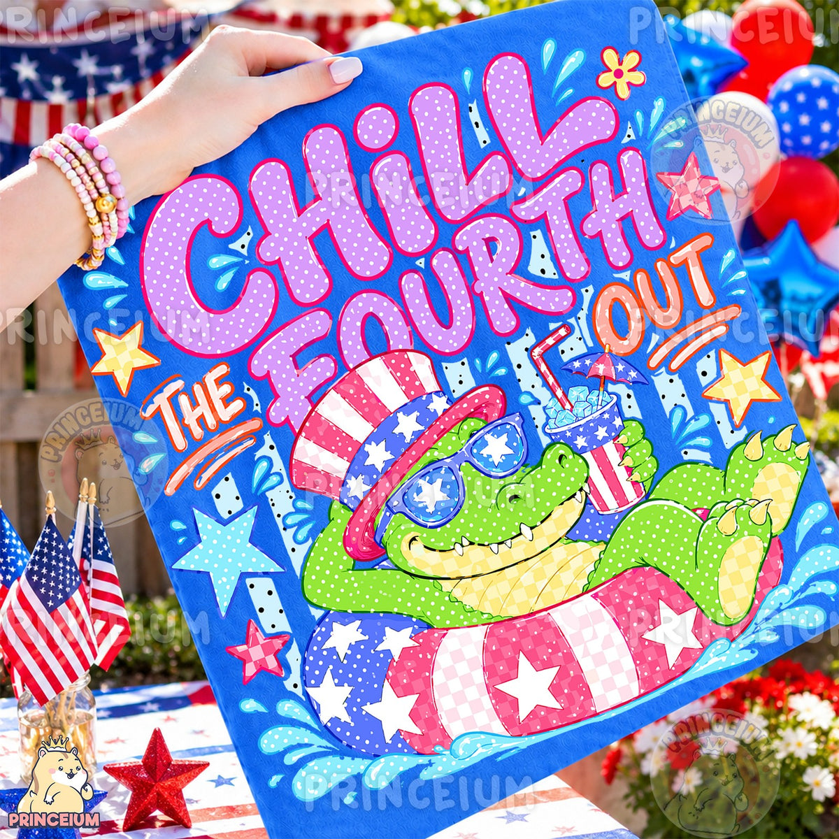 Chill The Fourth Out Gator