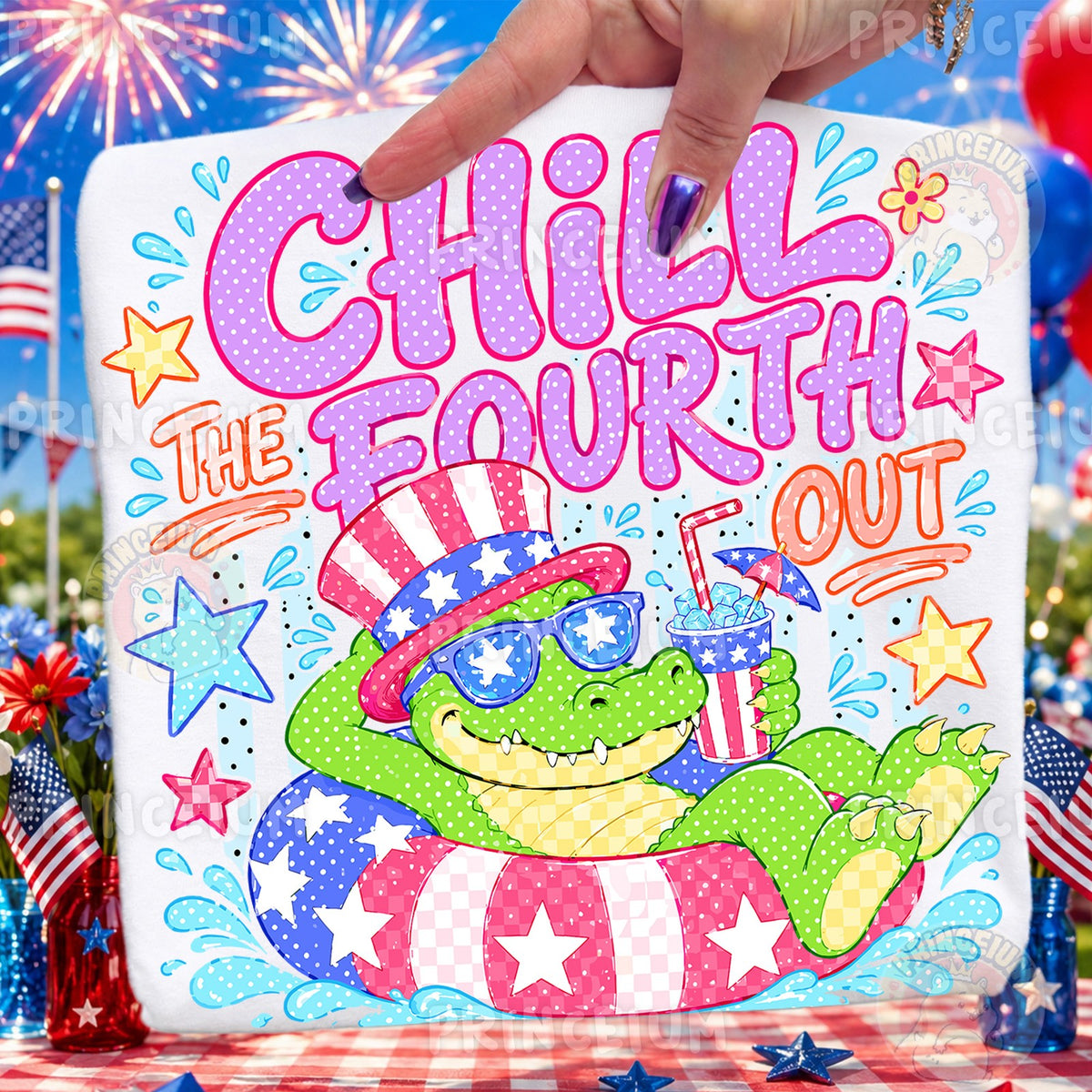 Chill The Fourth Out Gator