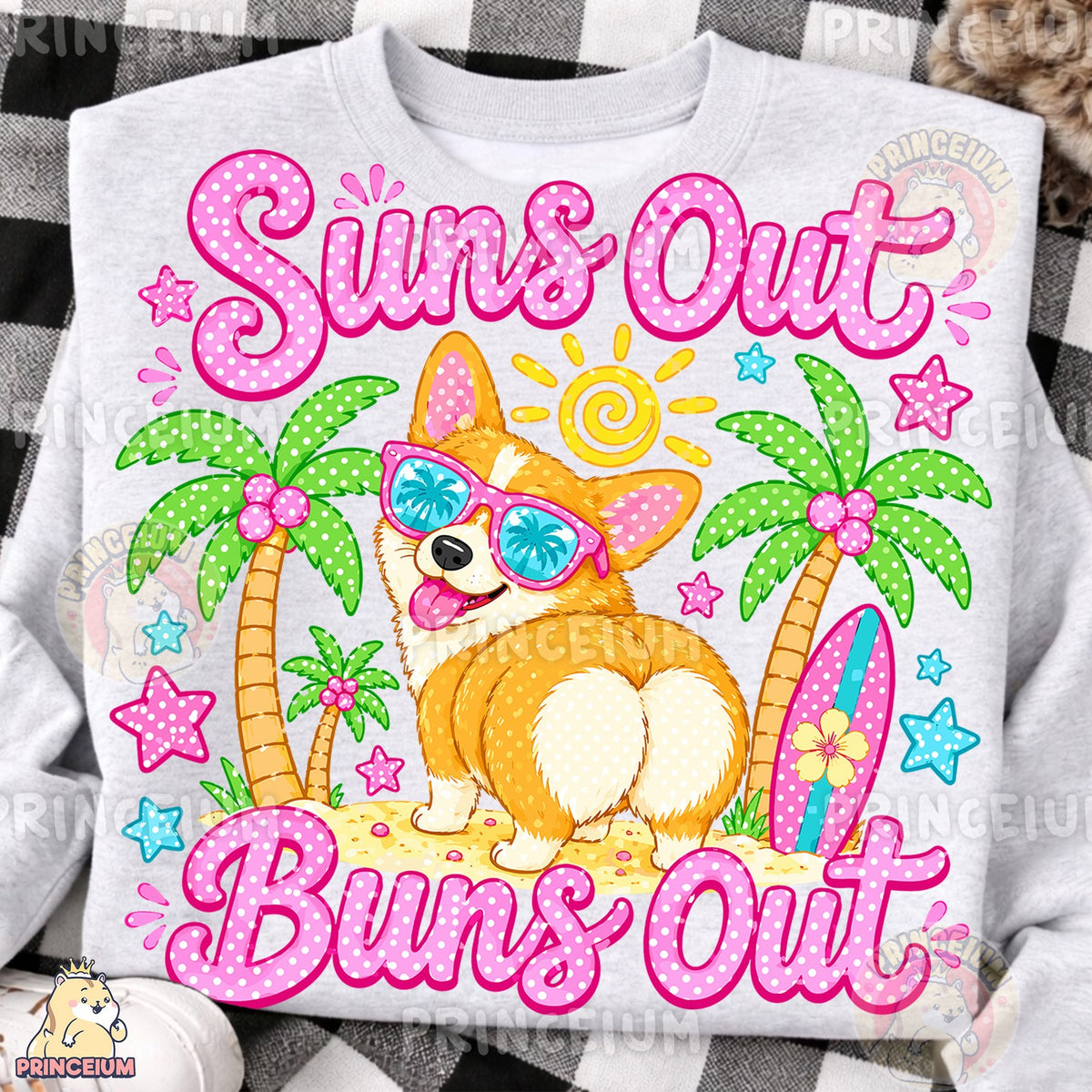 Suns Out Buns Out Corgi