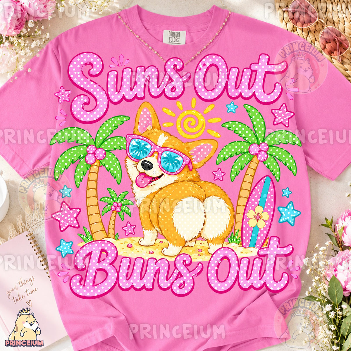 Suns Out Buns Out Corgi