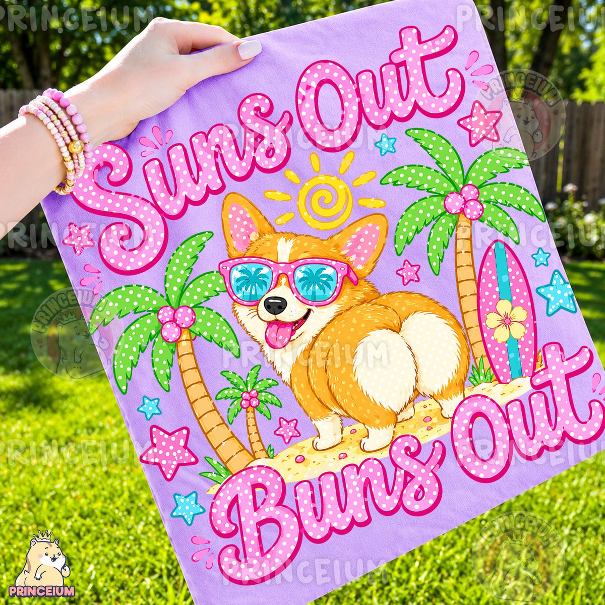 Suns Out Buns Out Corgi
