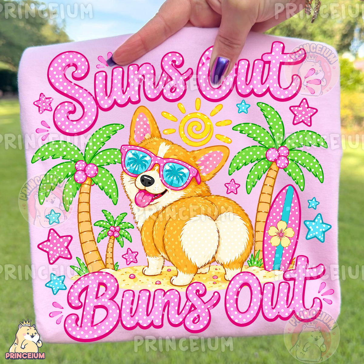 Suns Out Buns Out Corgi