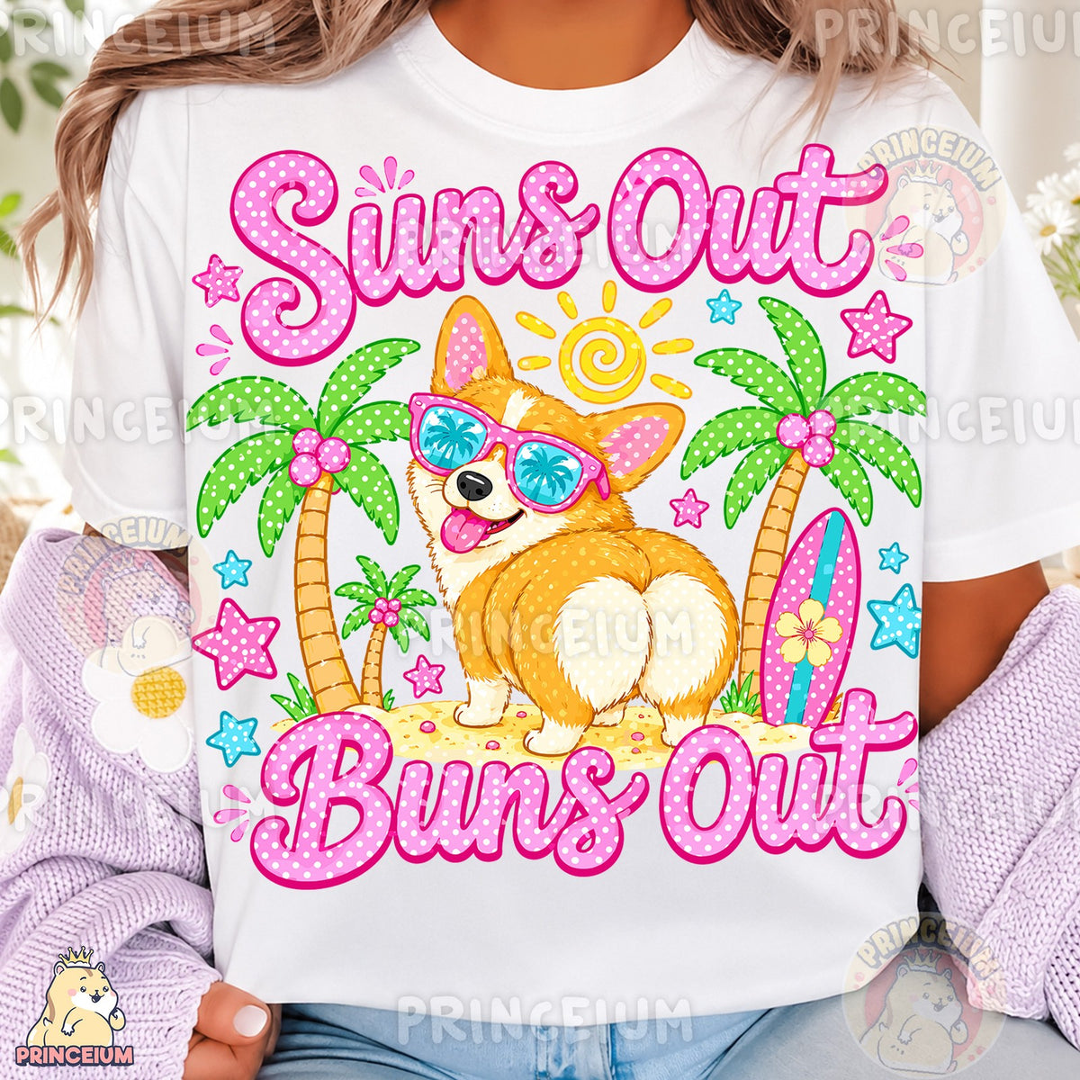 Suns Out Buns Out Corgi