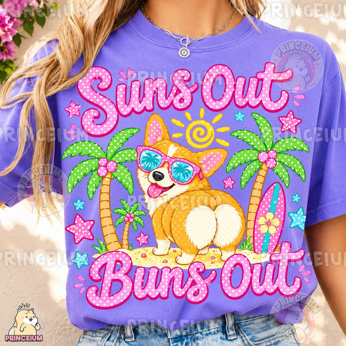 Suns Out Buns Out Corgi