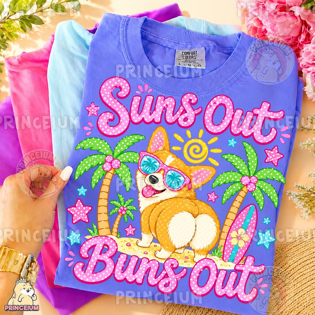 Suns Out Buns Out Corgi