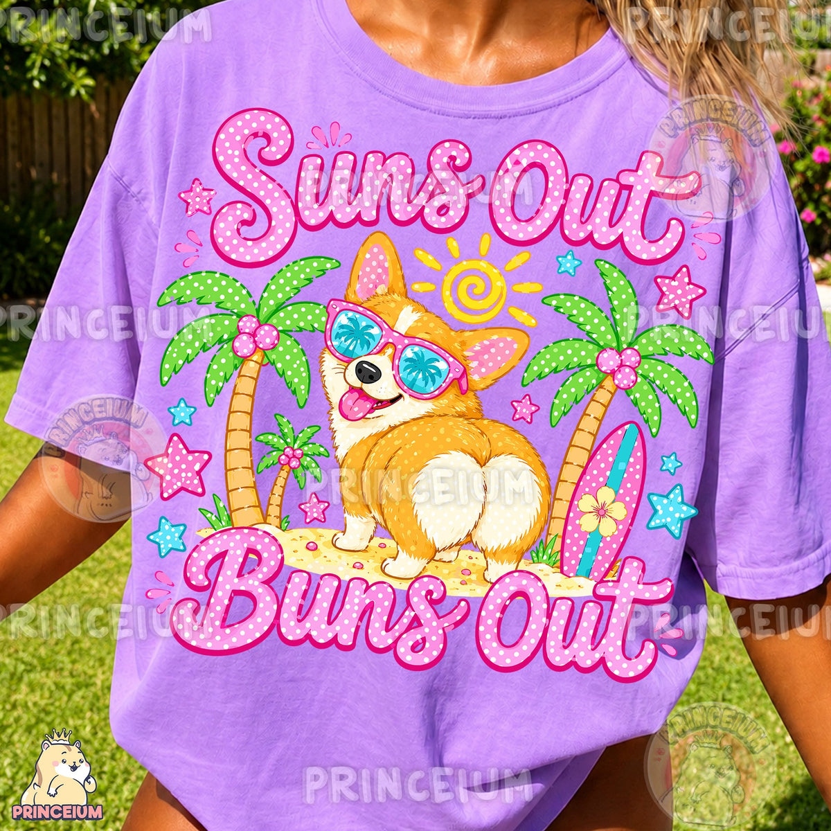 Suns Out Buns Out Corgi