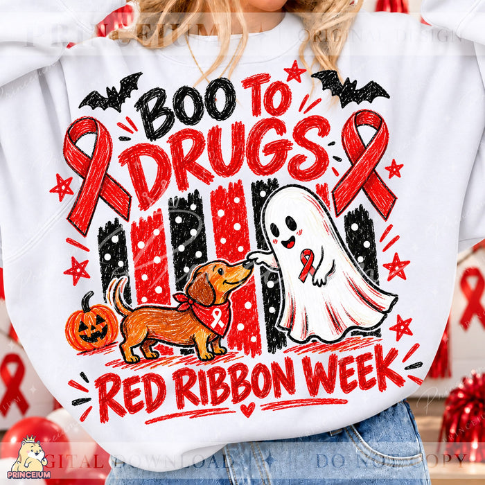 Boo to Drugs Red Ribbon Week
