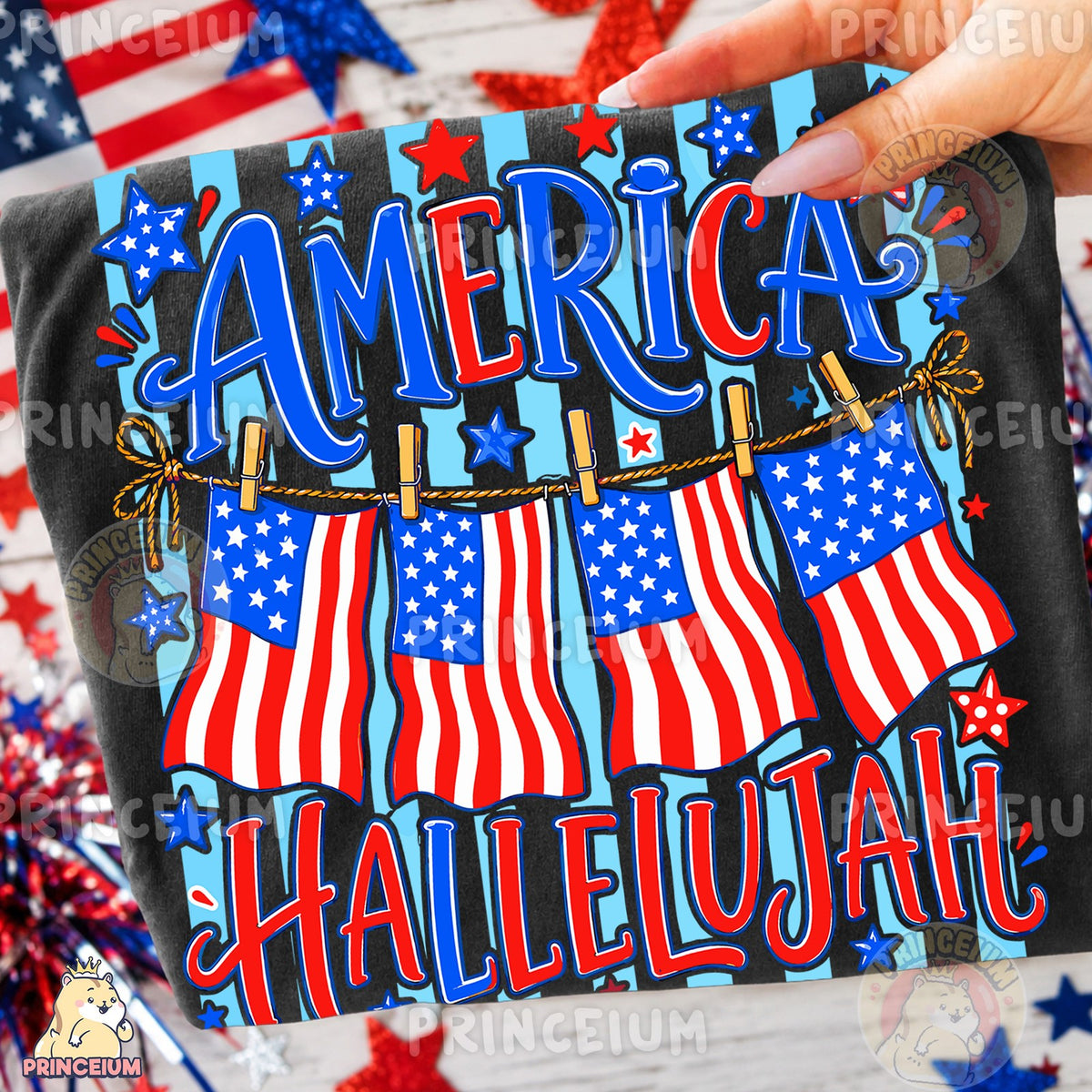 America Hallelujah Flags