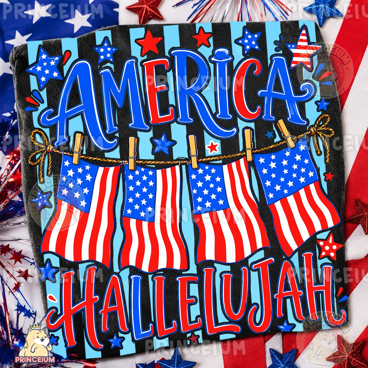 America Hallelujah Flags
