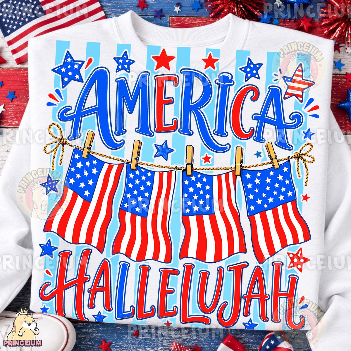 America Hallelujah Flags