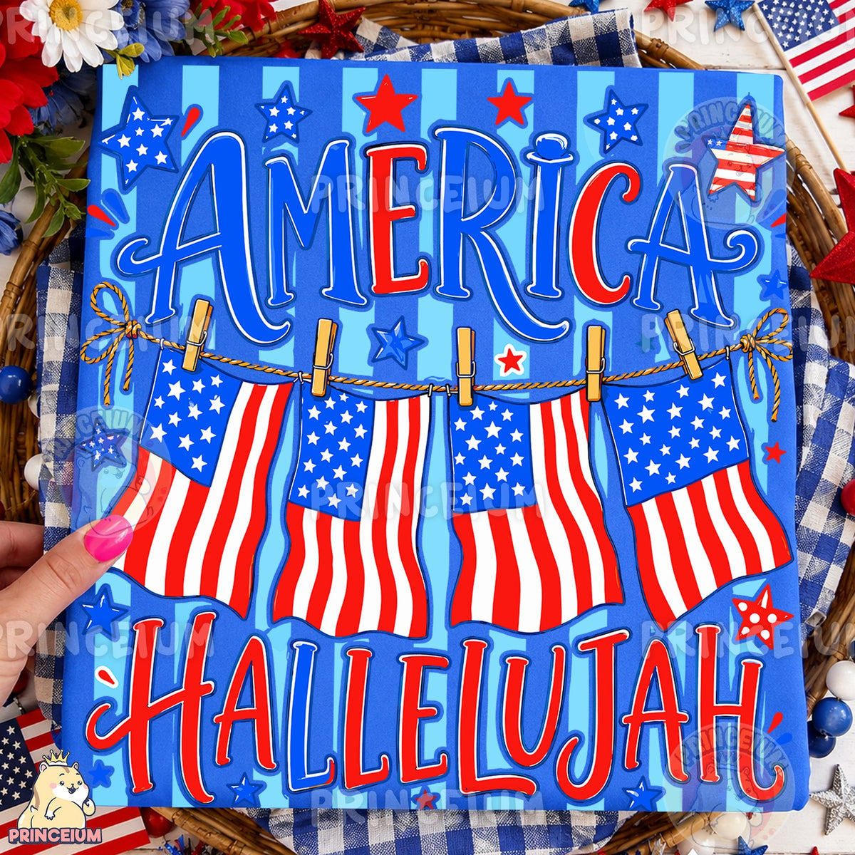 America Hallelujah Flags