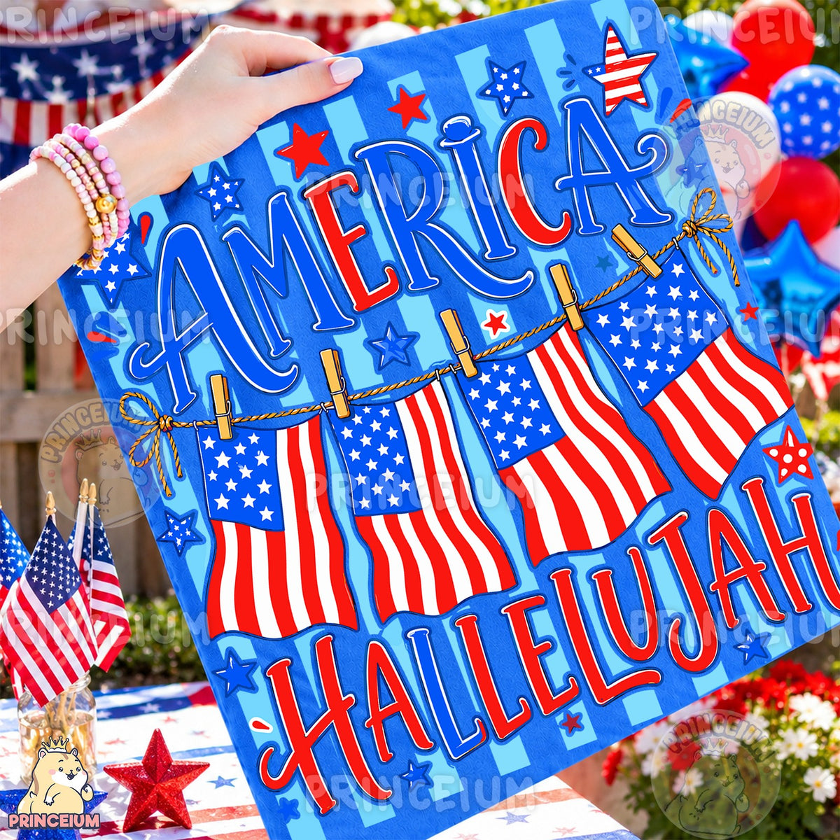 America Hallelujah Flags