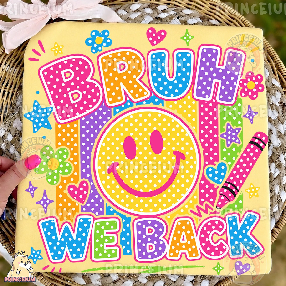 Bruh We Back Smiley Face