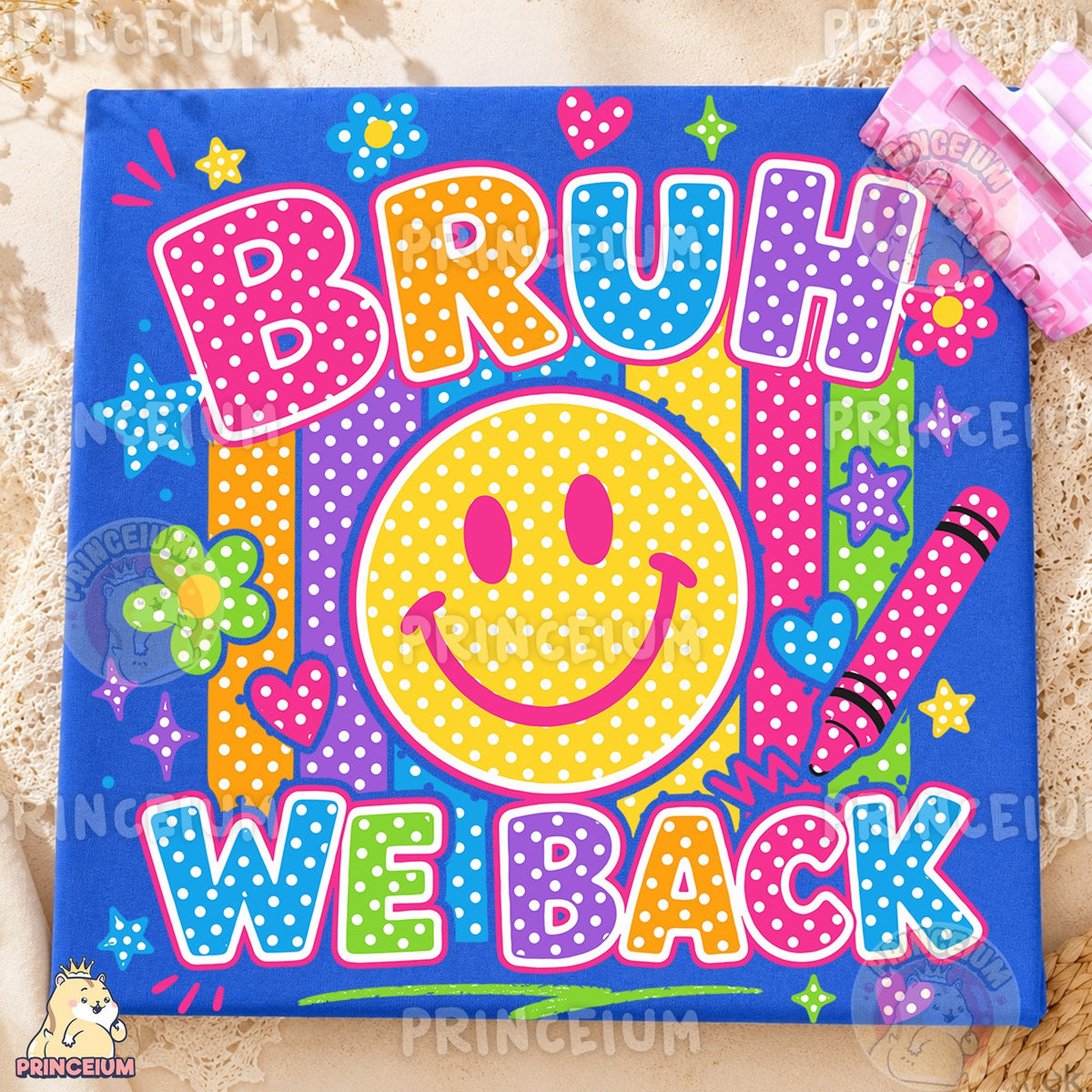 Bruh We Back Smiley Face