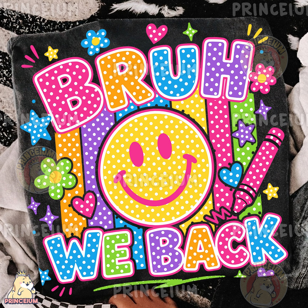Bruh We Back Smiley Face