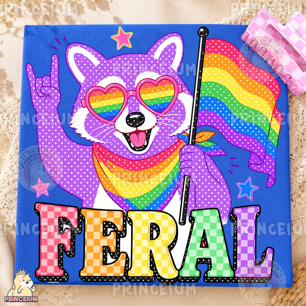 Feral Pride Raccoon
