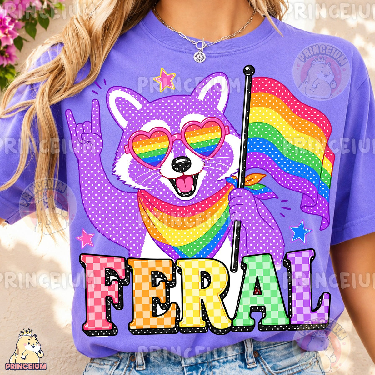 Feral Pride Raccoon